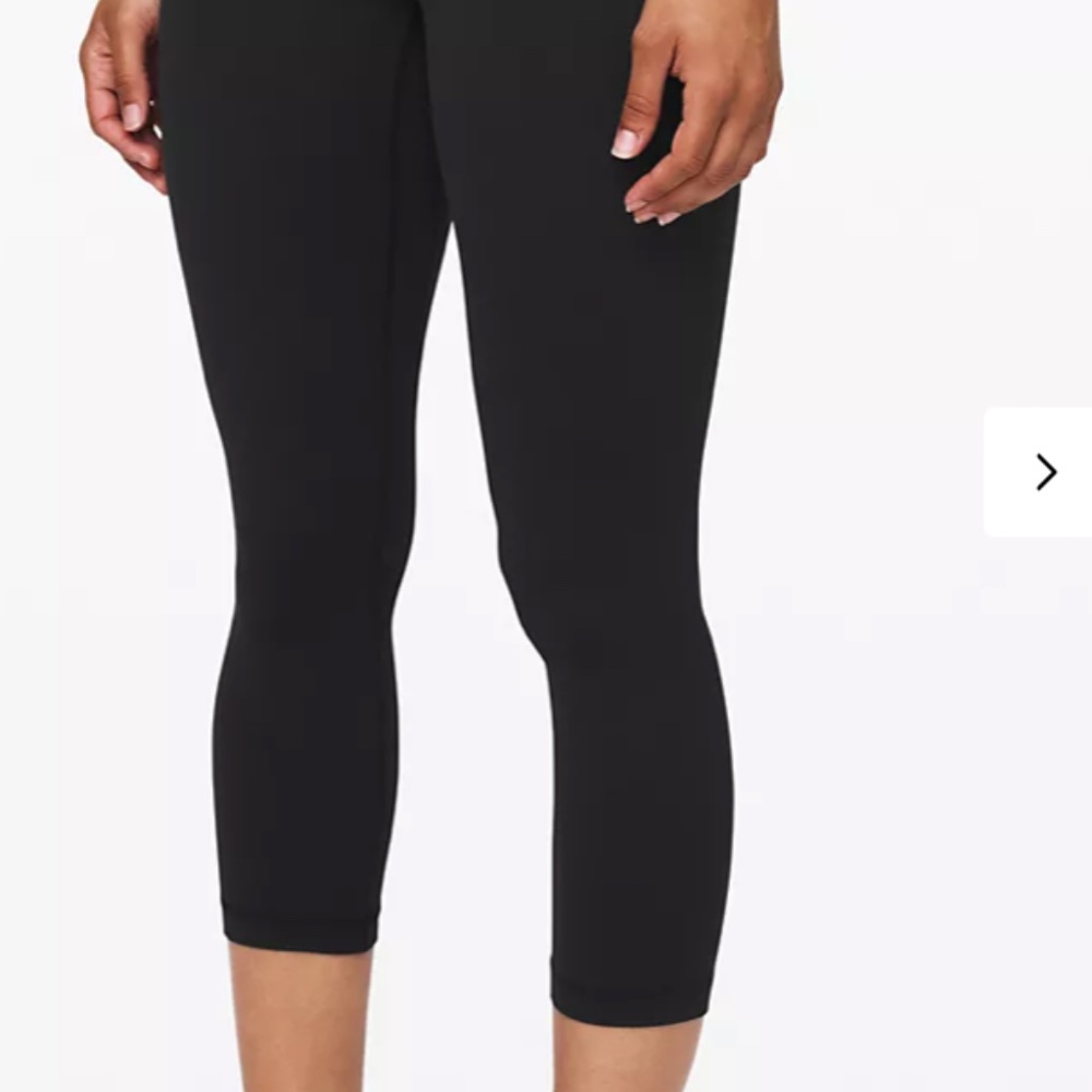 Lululemon cropped size 2 leggings